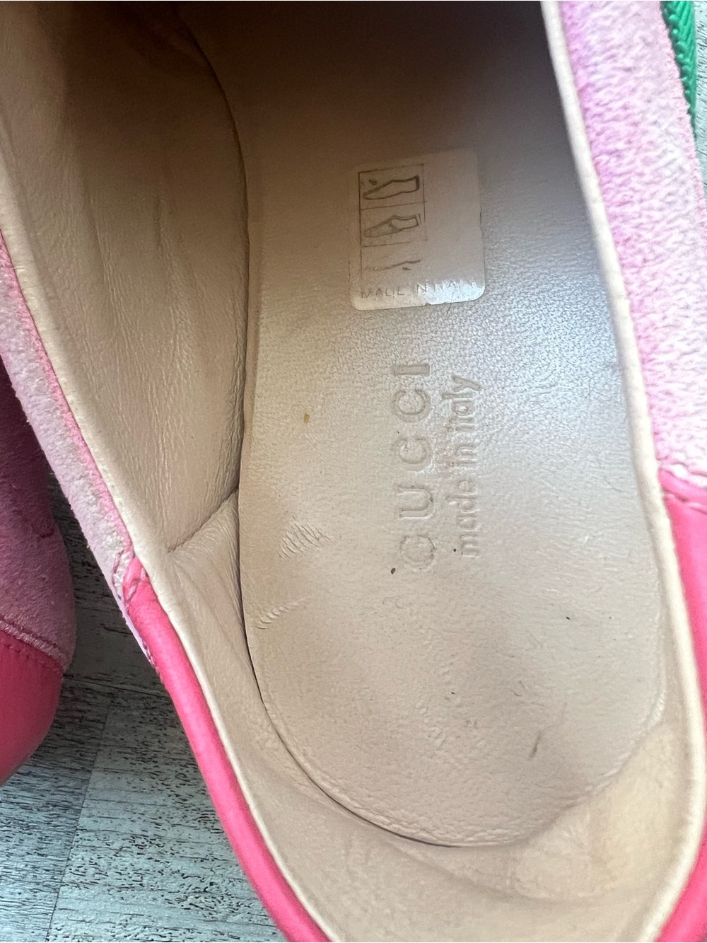 Gucci Web Accent Suede Sneakers - Picture 10 of 13